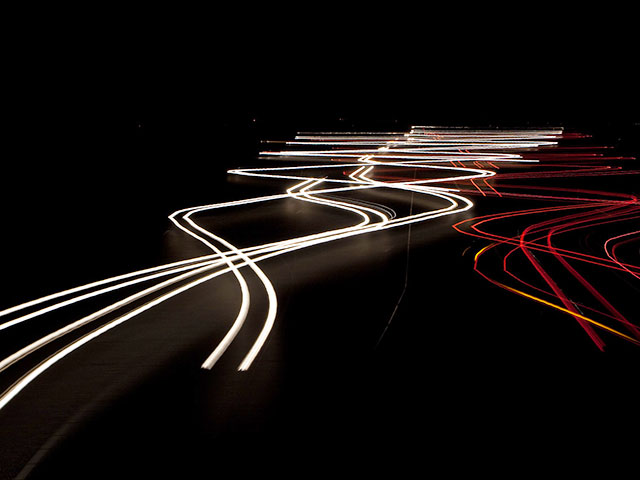 Car Trail Lights Art – photo CC by-nc-sa Theo van der Sluijs